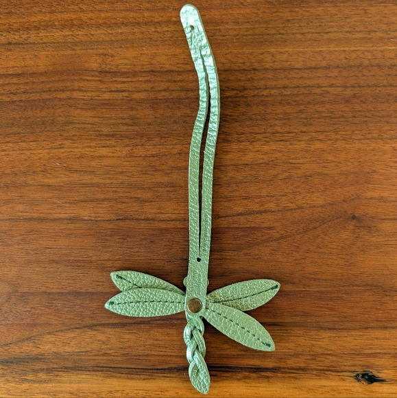 Portland Leather Beetle Dragonfly Tassel - Picture 2 of 5